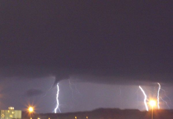 Photograph of a Funnel Cloud