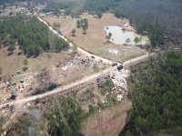 Tornado Damage near Rosalie, AL