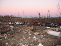 Tornado Damage near Rosalie, AL