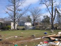 Storm damage near Albertville 