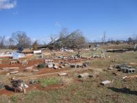 Storm damage near Albertville 