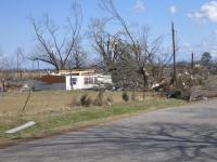 Storm damage near Albertville