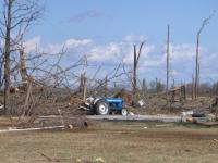 Storm damage near Albertville