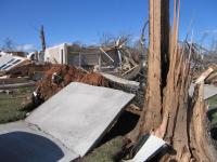 Storm damage near Albertville