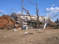 Storm damage near Albertville