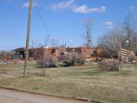 Storm damage near Albertville