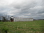 Roof blown off of barn along County Road 60