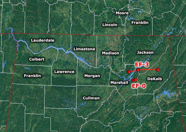 Tornado Tracks