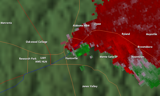 Huntsville Tornado 1/21/10