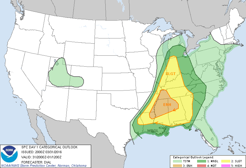 SPC Day 1 Outlook