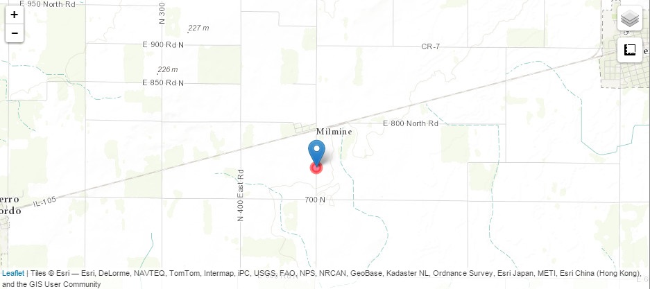 Milmine Track Map