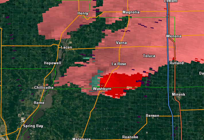 Storm Relative Motion image at 5:31 pm