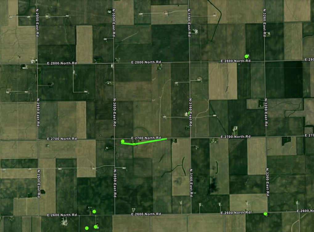 Chenoa track map