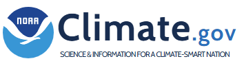 NOAA Climate.gov logo