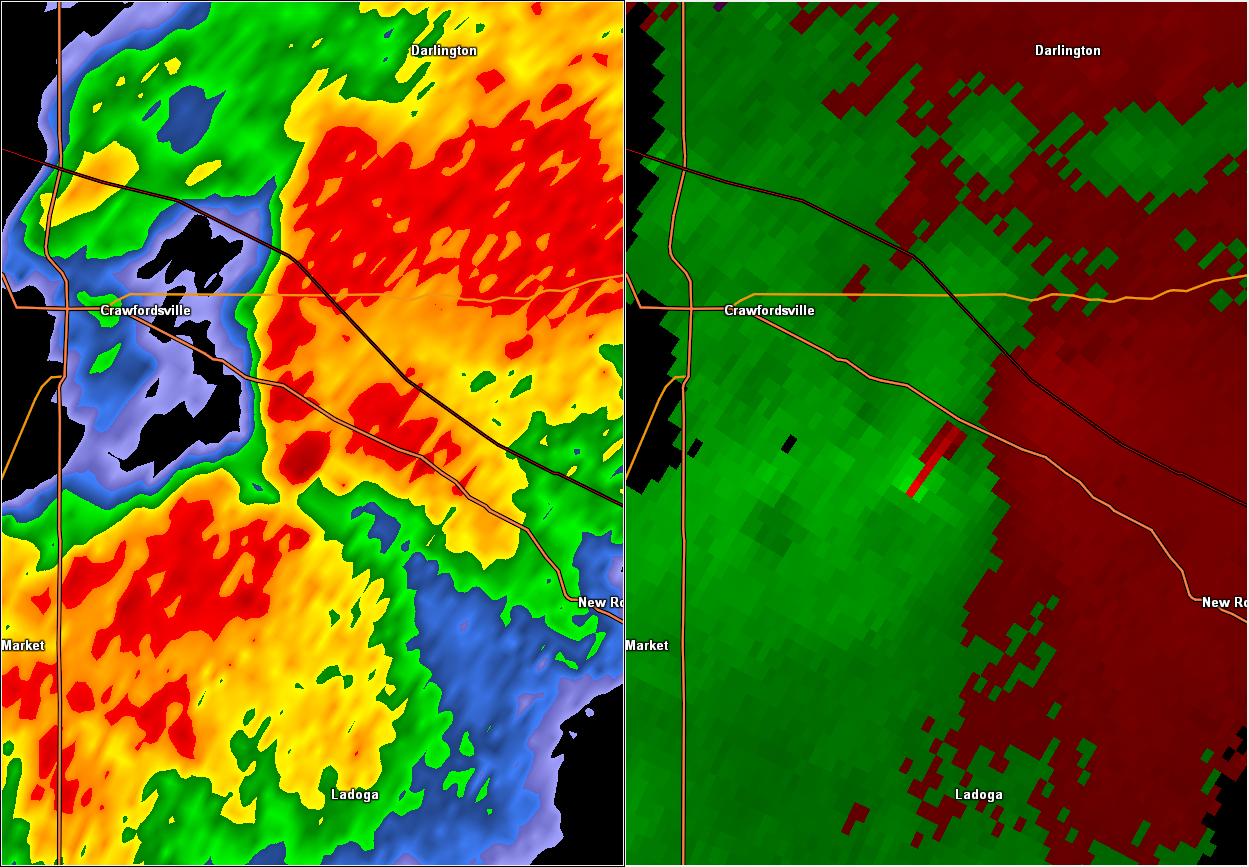 Radar/Velocity image