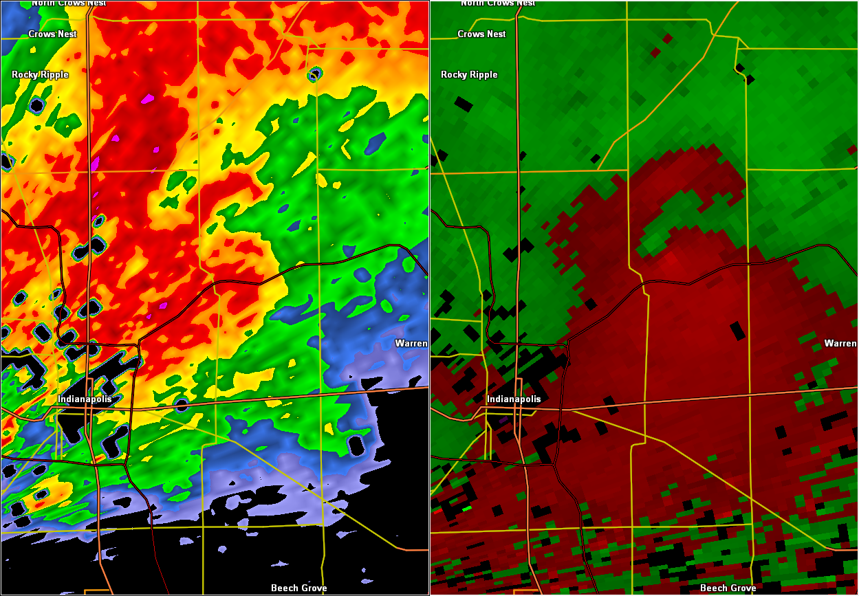 Radar/Velocity Image