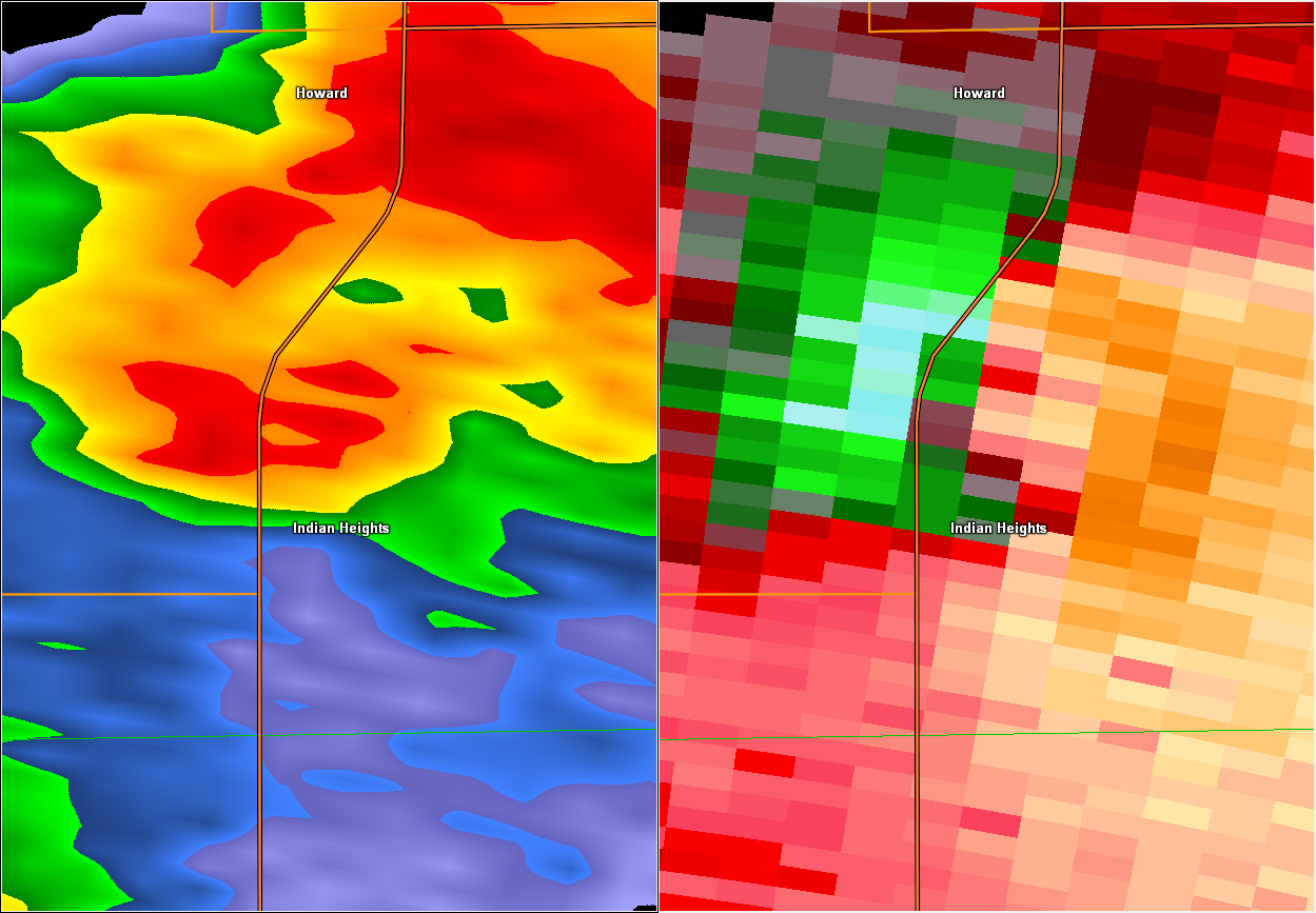 Radar/Velocity Image