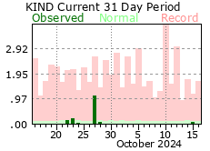 31 Day Precipitation Plot