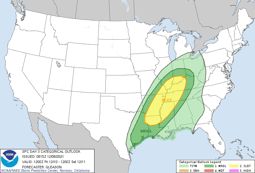 SPC Day 3 Categorical Outlook