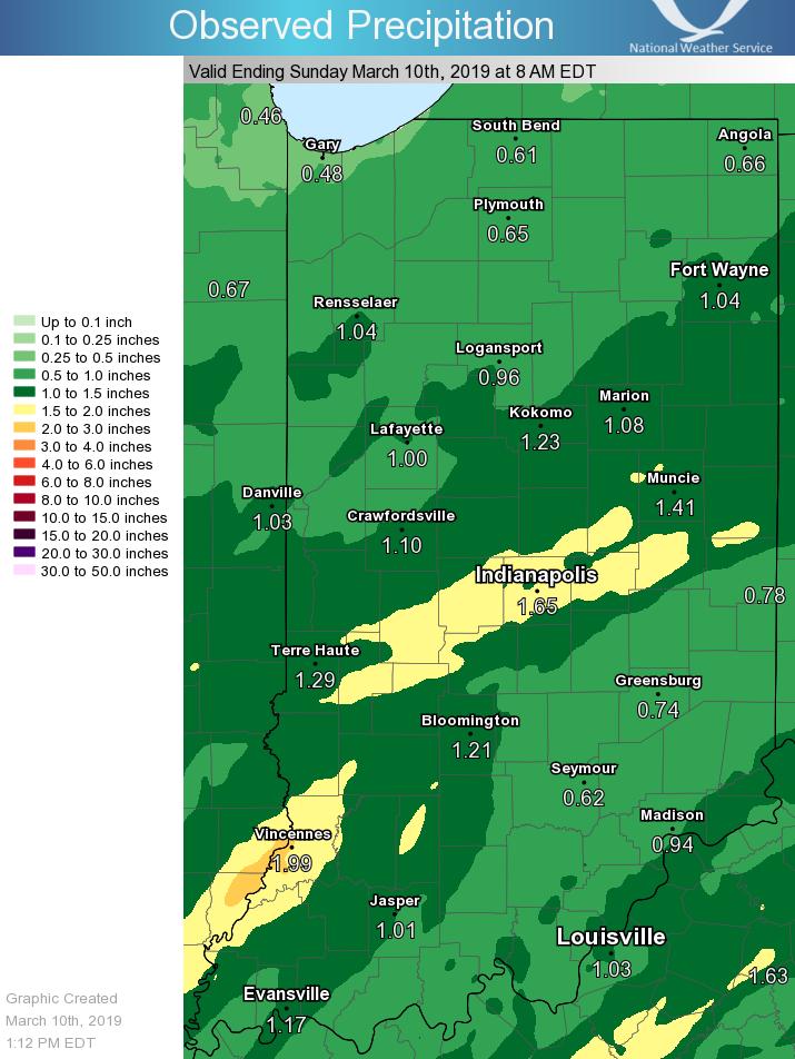 rainfall map