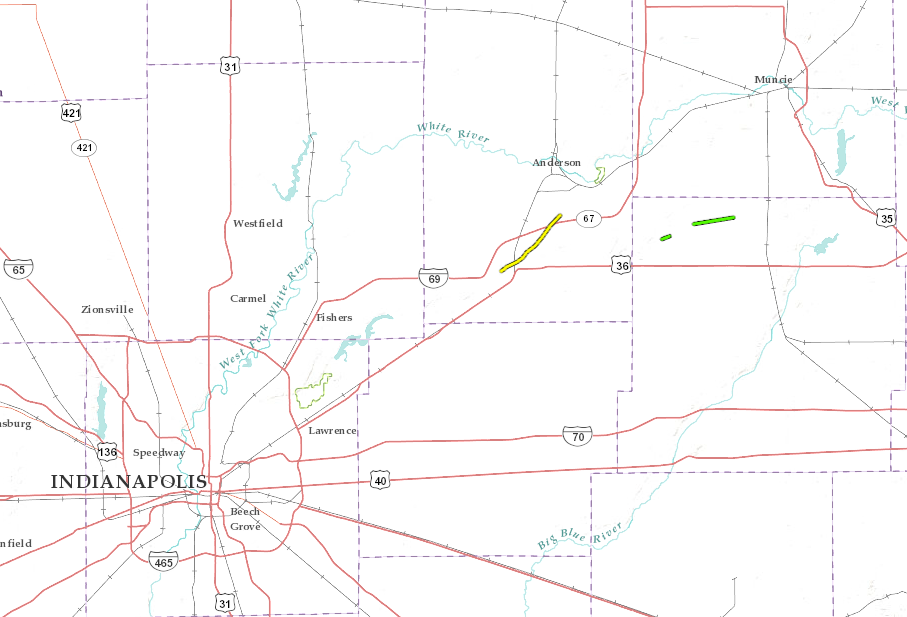 Image - Overview of Tornado Locations