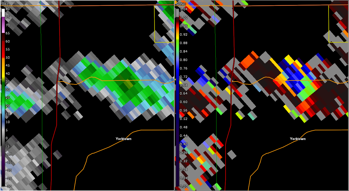 Radar/CC at 7:39 PM EDT