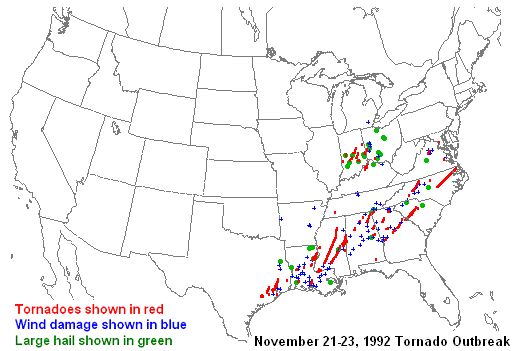 Tornado Map