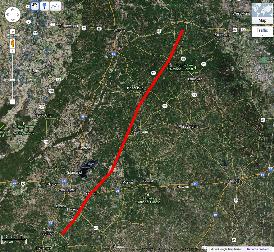 Tornado Map