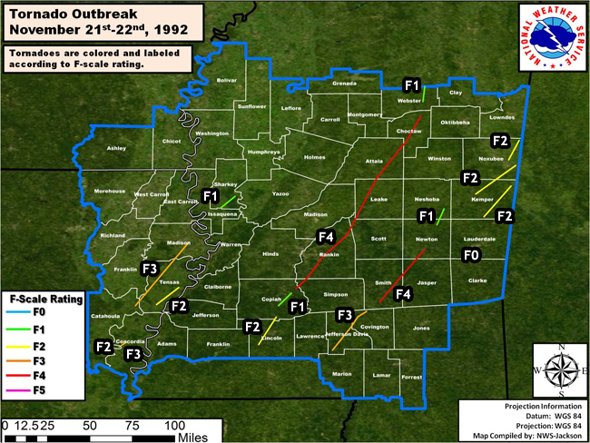 Tornado Map