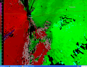 Radar Velocity for Tornado SE of Brankon