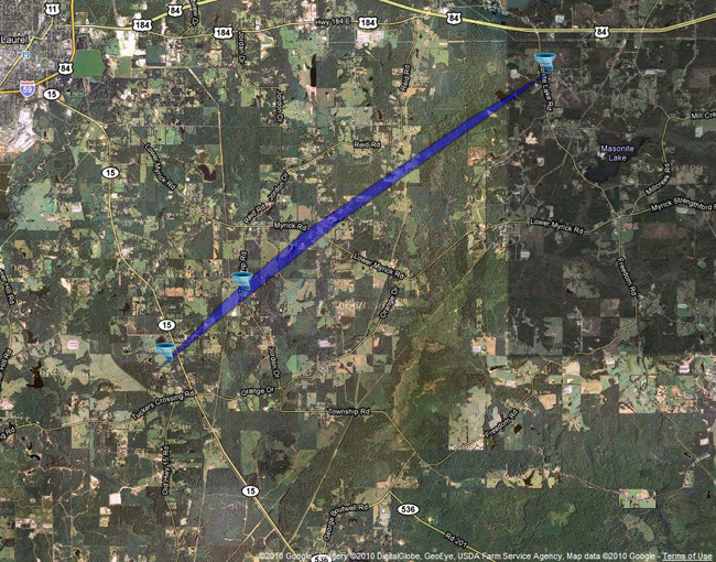 Radar - Yazoo County Tornado