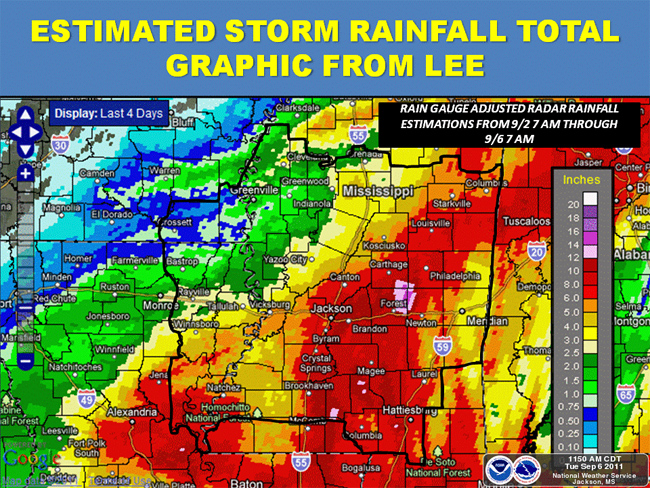 Storm Total Rainfall