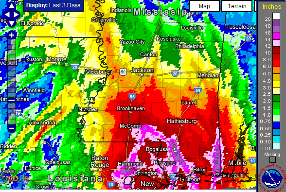 Storm Total Rainfall