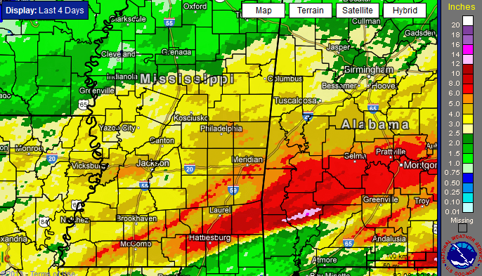 Rainfall Reports