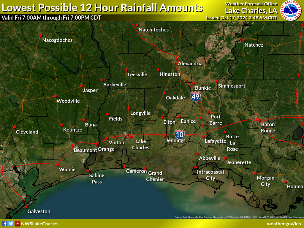 Least Possible Rainfall for Day 2