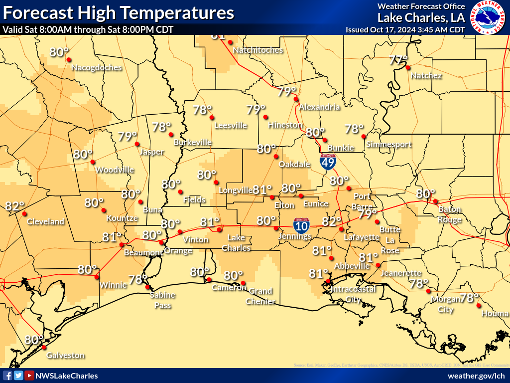 Expected High Temperature for Day 3