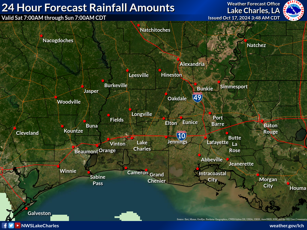 Expected Rainfall for Day 3