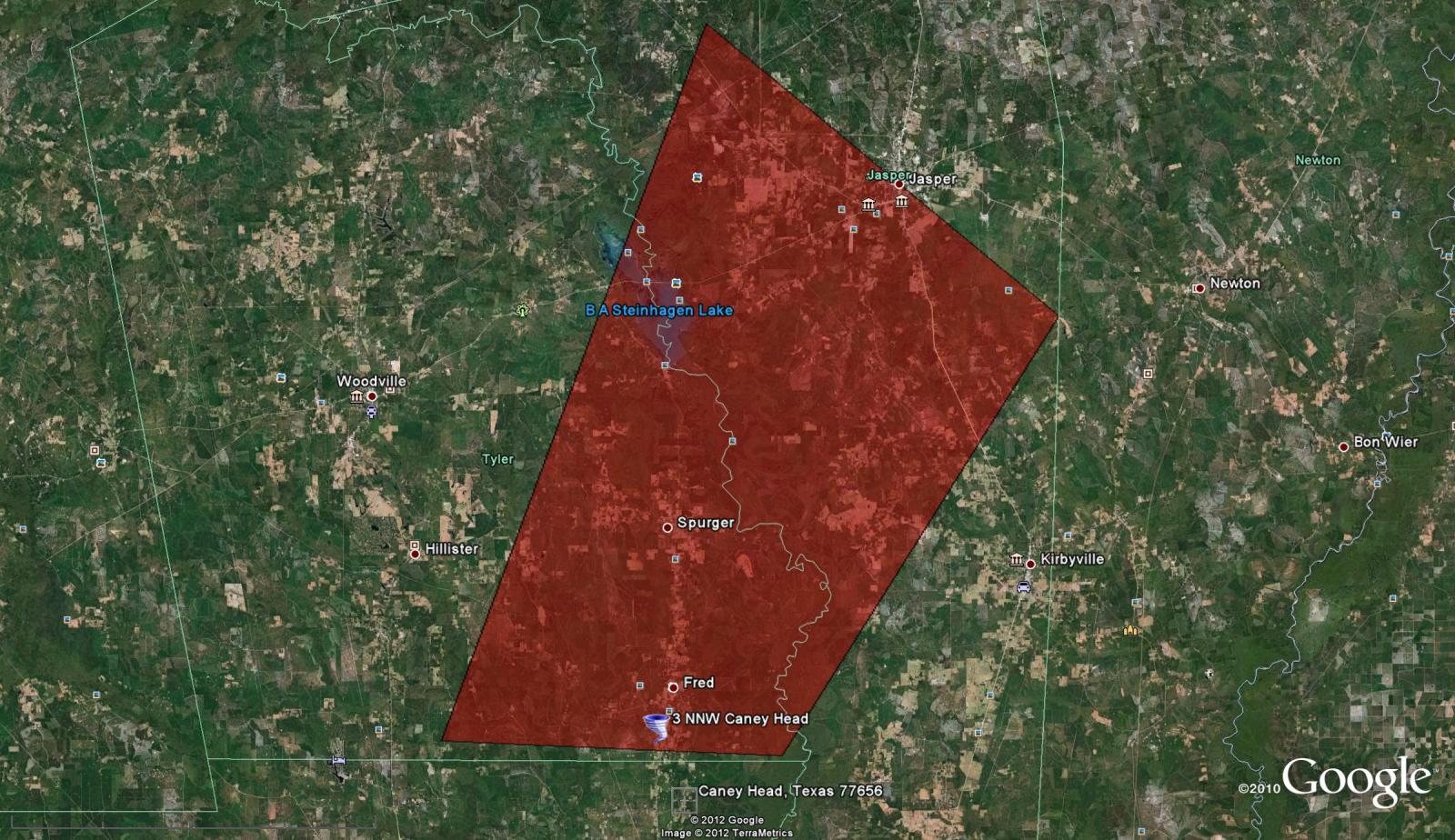 January 25 Outbreak image - click for larger version