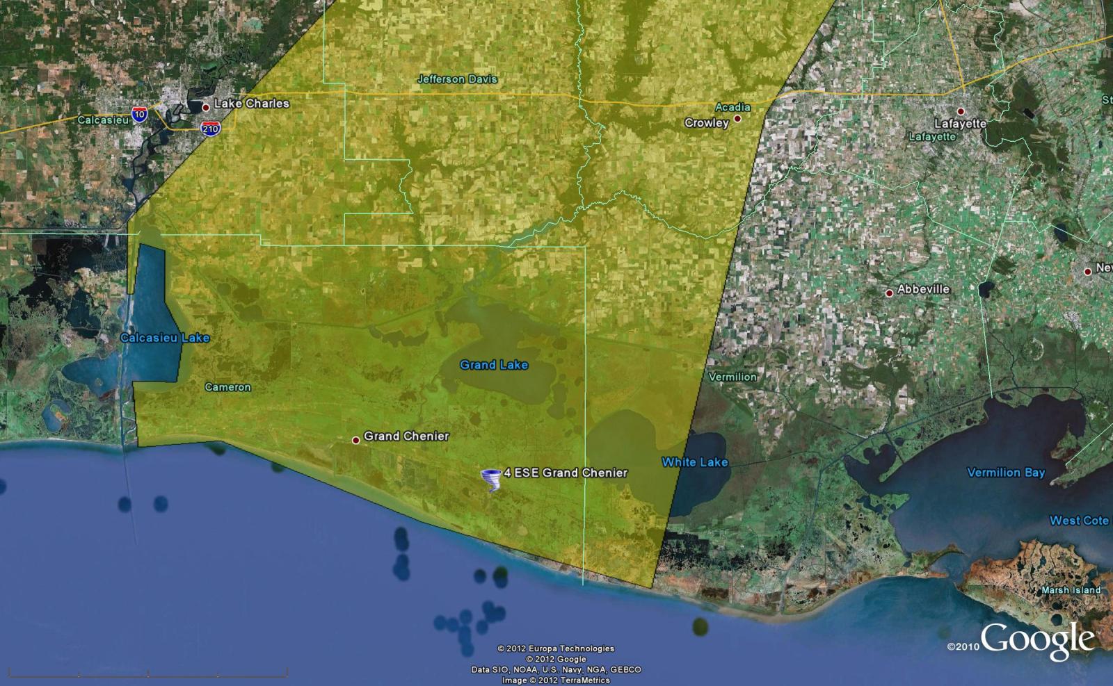 January 25 Outbreak image - click for larger version