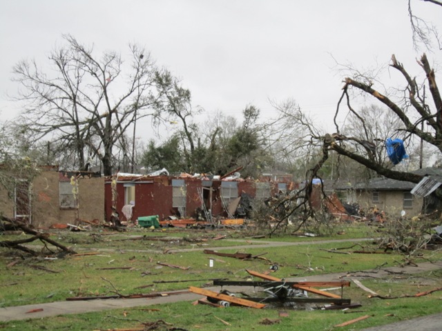 Rayne Tornado Damage