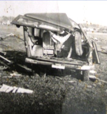 Mangled jeep image