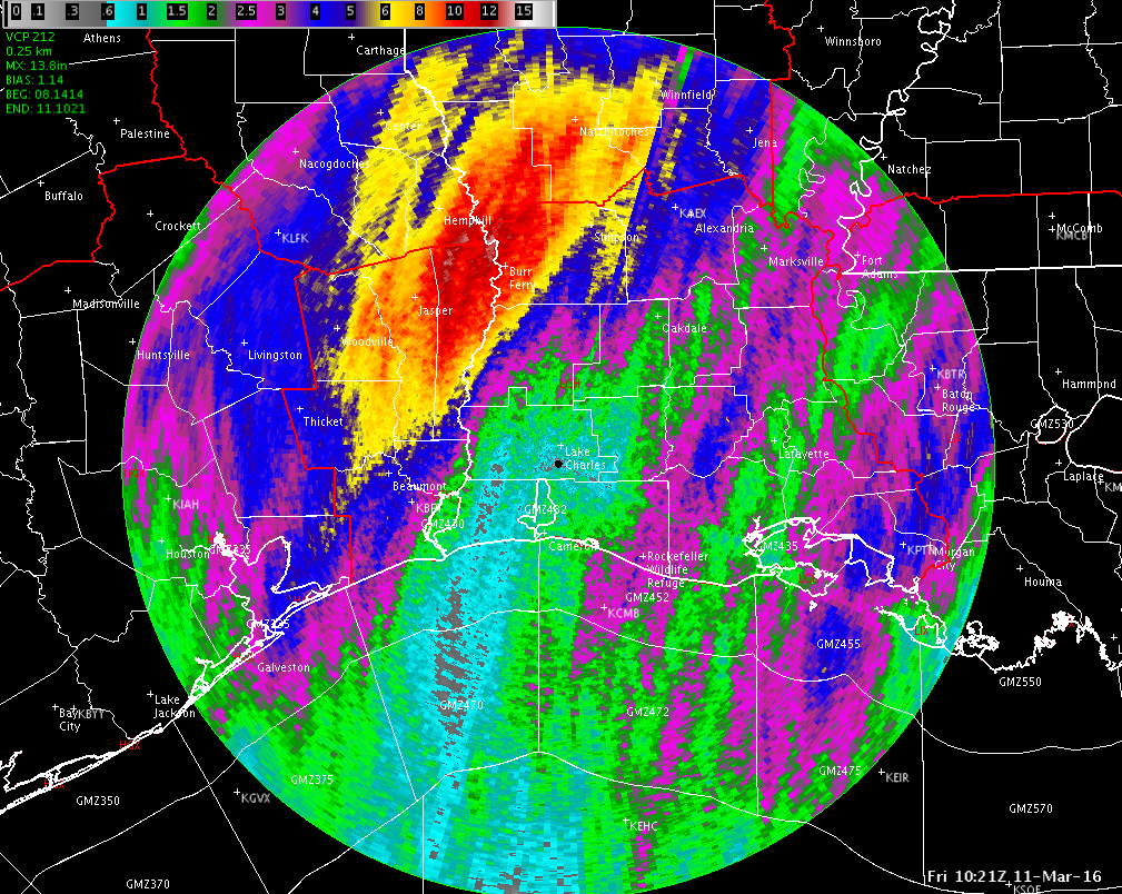 Precip estimate image