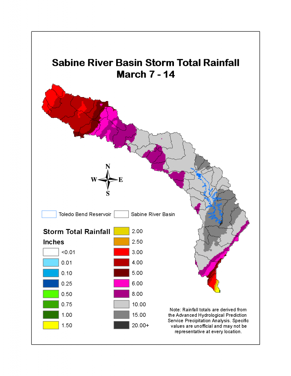 Sabine watershed image