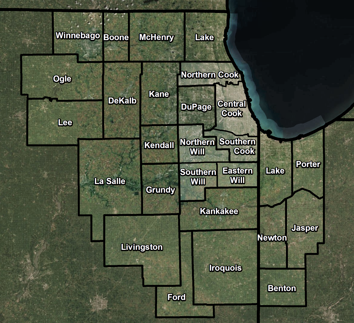 New NWS Chicago Forecast Zones