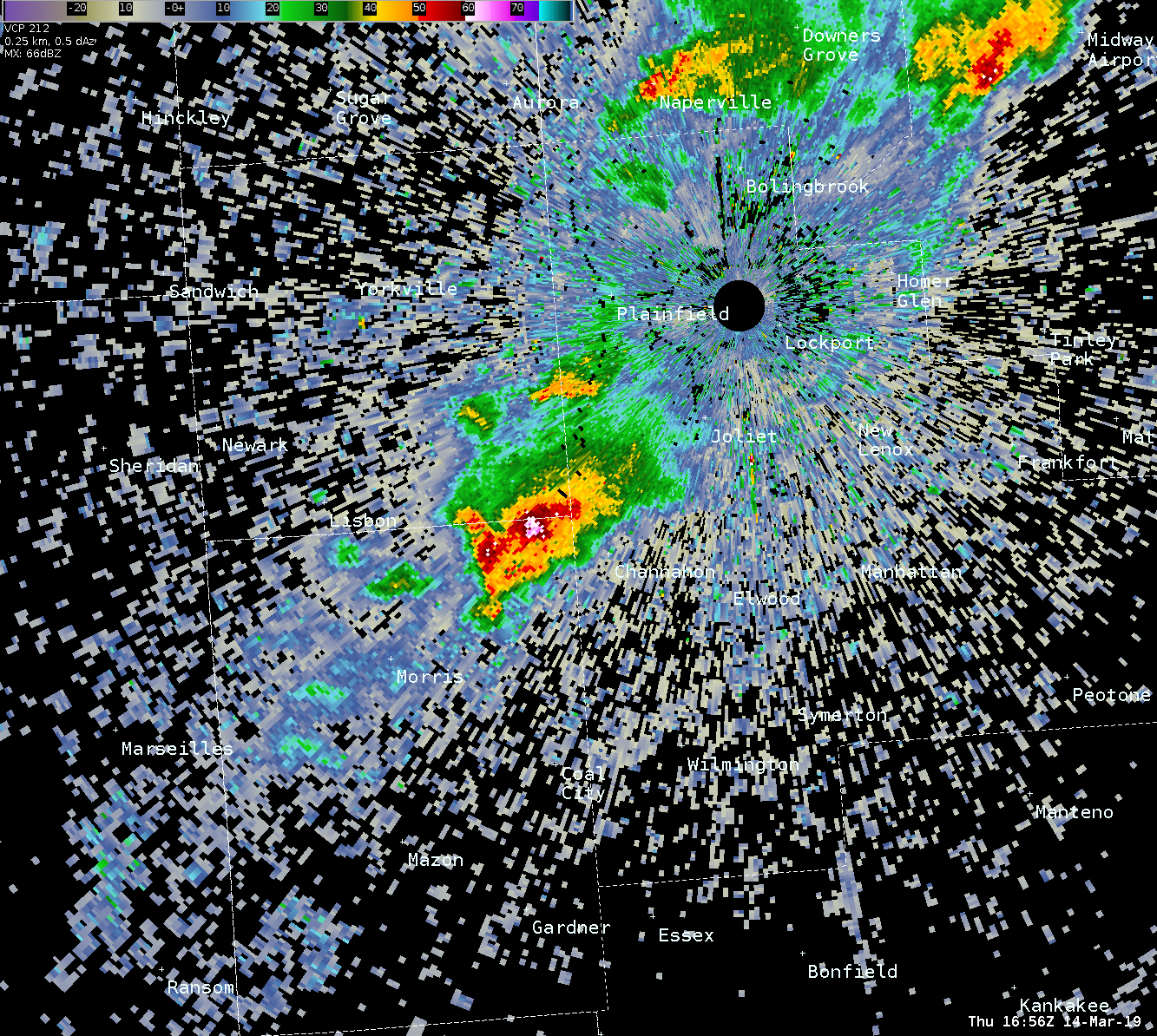 Supercell near Grundy County