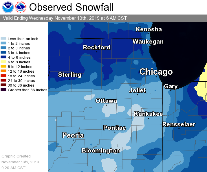 Snowfall Map