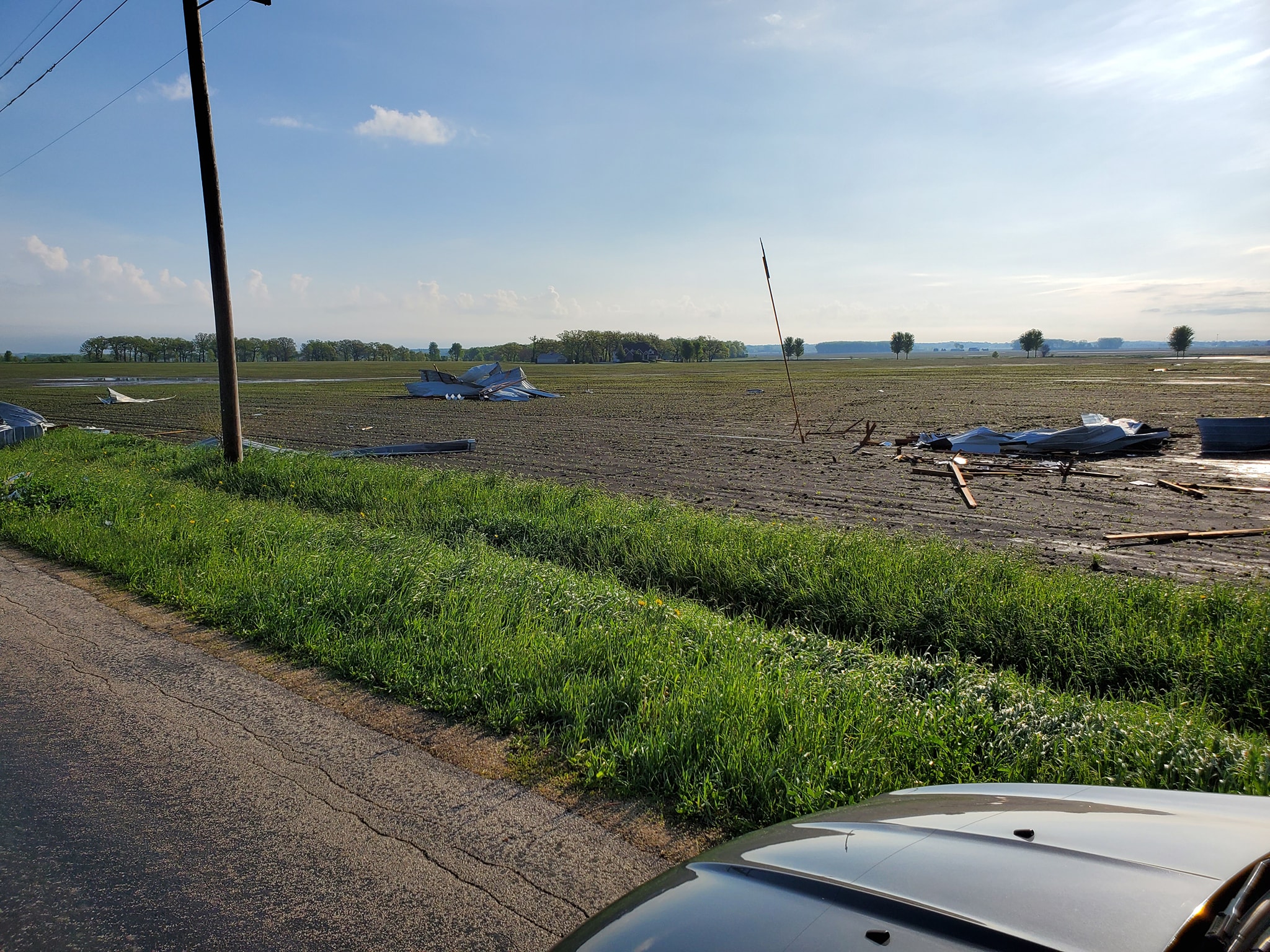 Tornado damage