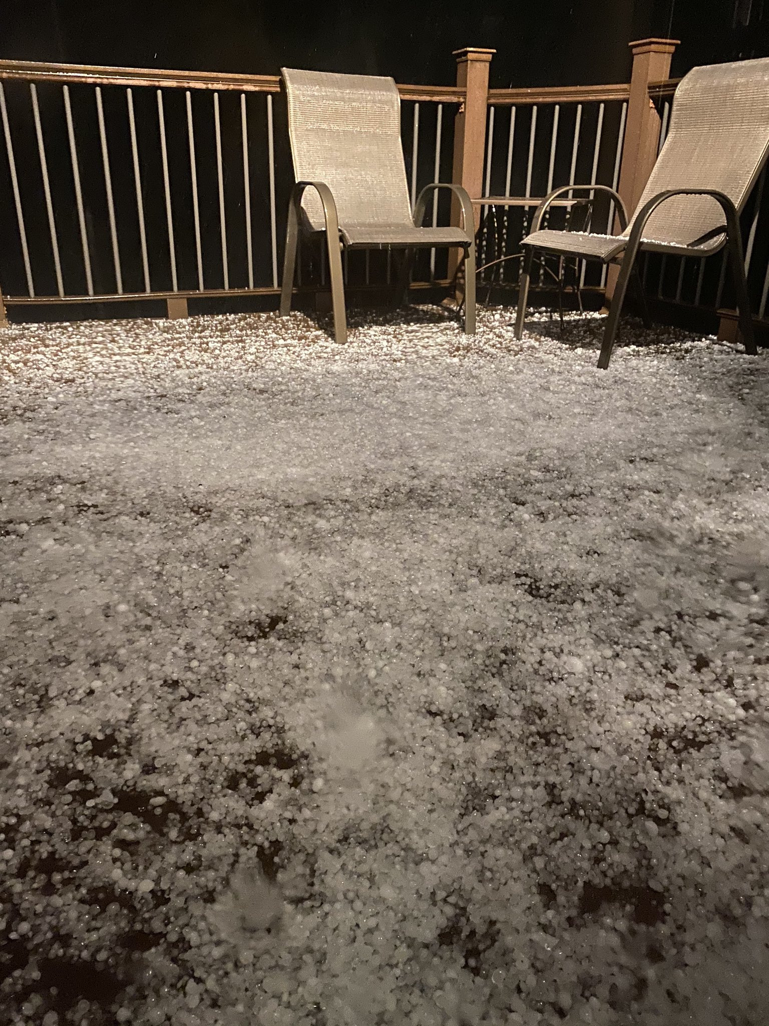 hail near valparaiso