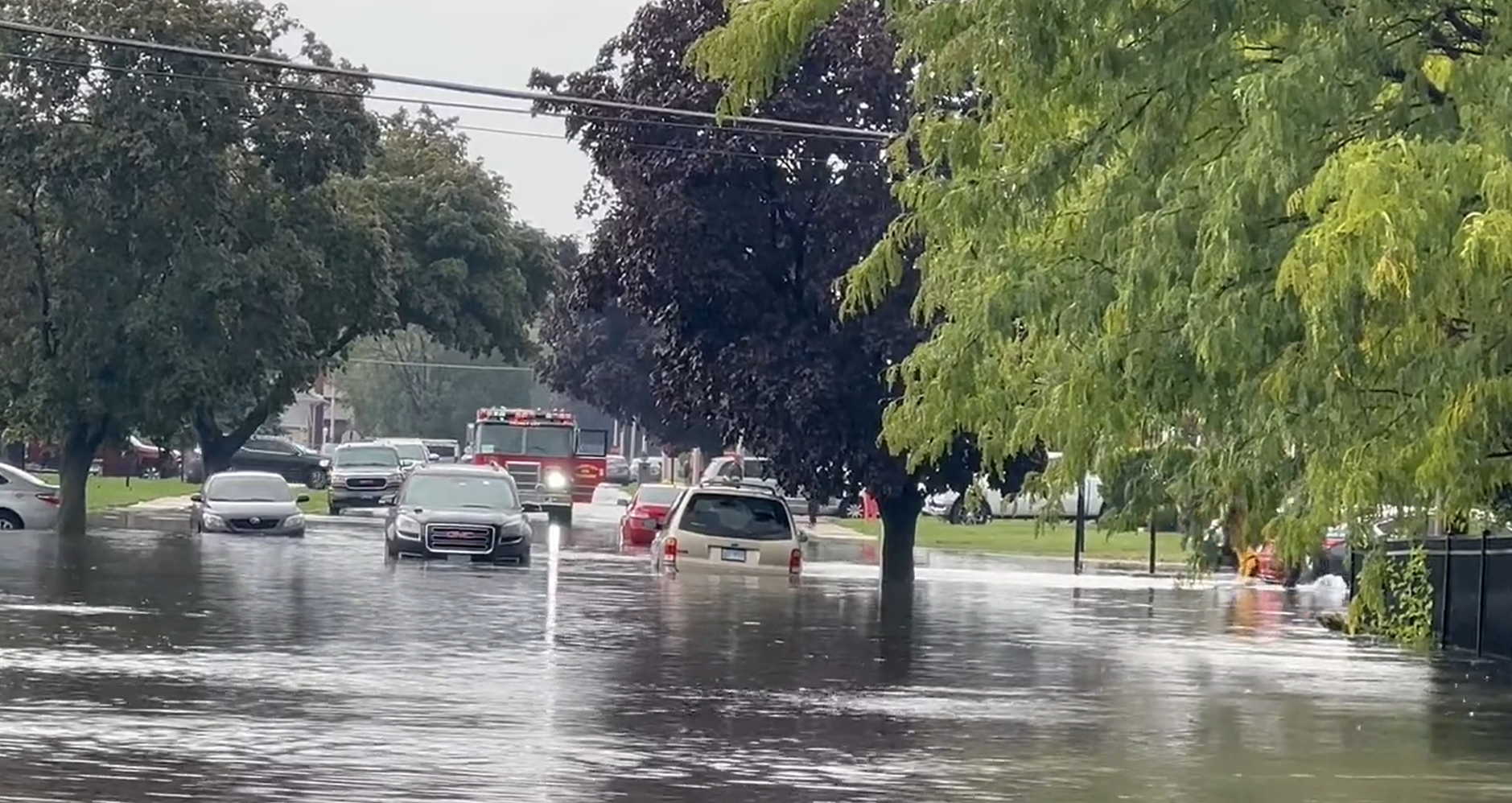 Flooding in Calumet City