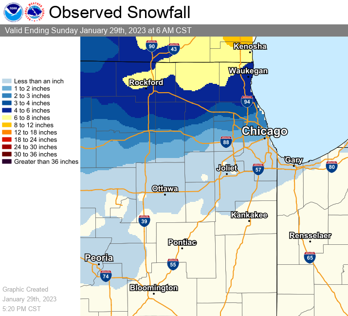 Snowfall Map